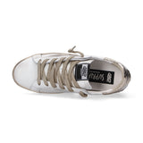 4B12 sneaker suprime bianca oro