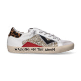 4B12 sneaker suprime glitter oro animalier