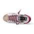 4B12 sneaker Suprime pelle fucsia strass