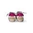 4B12 sneaker Suprime pelle fucsia strass