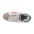 4B12 sneaker Suprime pelle verde corallo