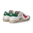 4B12 sneaker Suprime pelle verde corallo