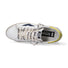 4B12 sneaker Suprime pelle bianco gialla