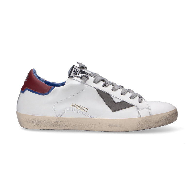 4B12 sneaker suprime bianca rossa blu