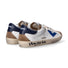 4B12 sneaker Suprime pelle blu beige