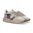 Philippe Model sneaker Tropez Haute glitter beige