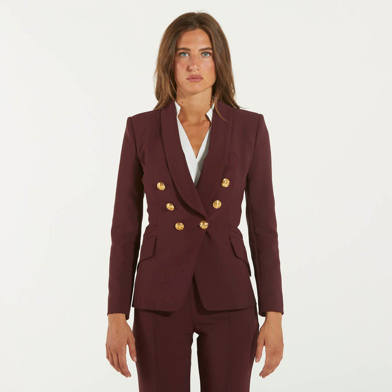 Elisabetta Franchi Tailleur in doppio crêpe