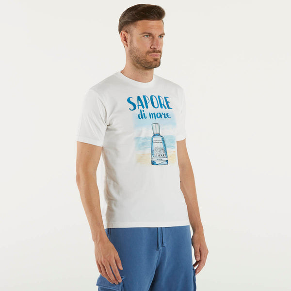Mc2 Saint Barth t-shirt gin sapore di mare bianca