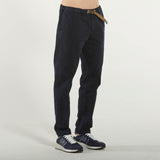 White Sand pantalone tessuto blu navy