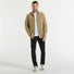 Dondup field jacket in velluto a coste beige