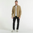 Dondup field jacket in velluto a coste beige