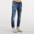 Dondup jeans george denim scuro con abrasioni