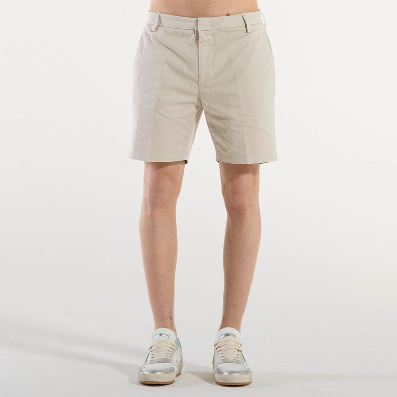 Dondup bermuda manheim chino tessuto beige