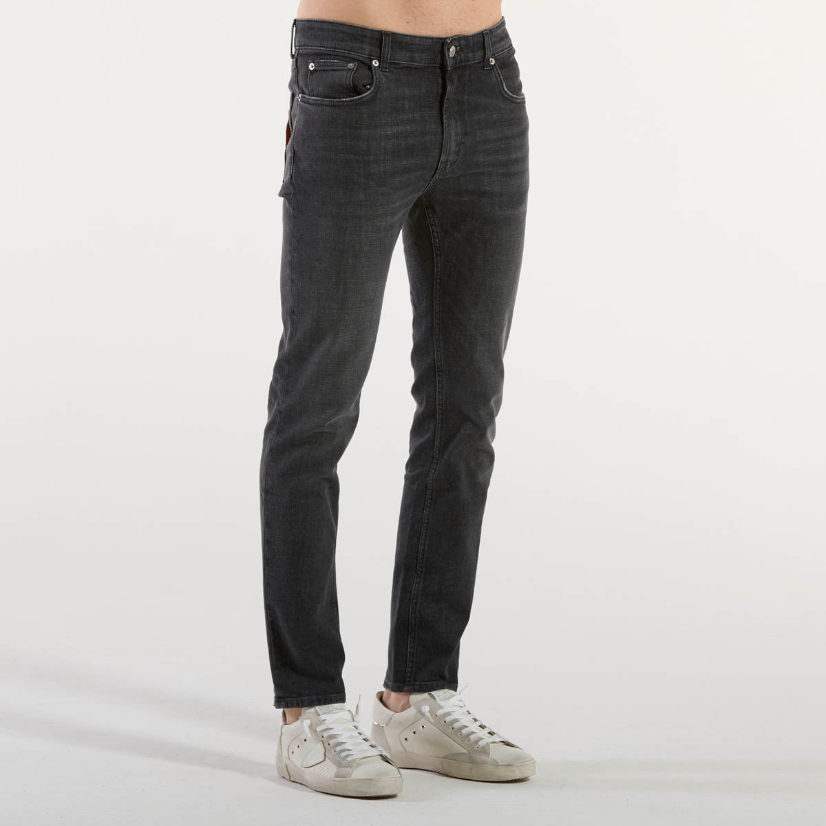 Department five jeans skeith denim slavato nero