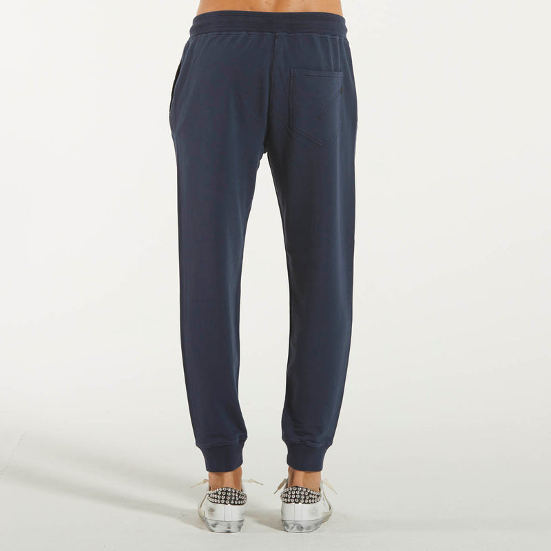 Dondup pantalone blu in felpa