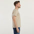 Dondup t-shirt logata in cotone beige