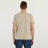 Dondup t-shirt logata in cotone beige