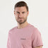 Dondup t-shirt logo in cotone rosa