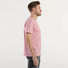 Dondup t-shirt logo in cotone rosa