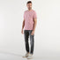 Dondup t-shirt logo in cotone rosa