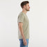 Dondup t-shirt logo in cotone verde