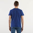 Dondup t-shirt logo in cotone bluette