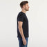 Dondup t-shirt logo in cotone blu scuro