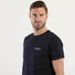 Dondup t-shirt logo in cotone blu scuro