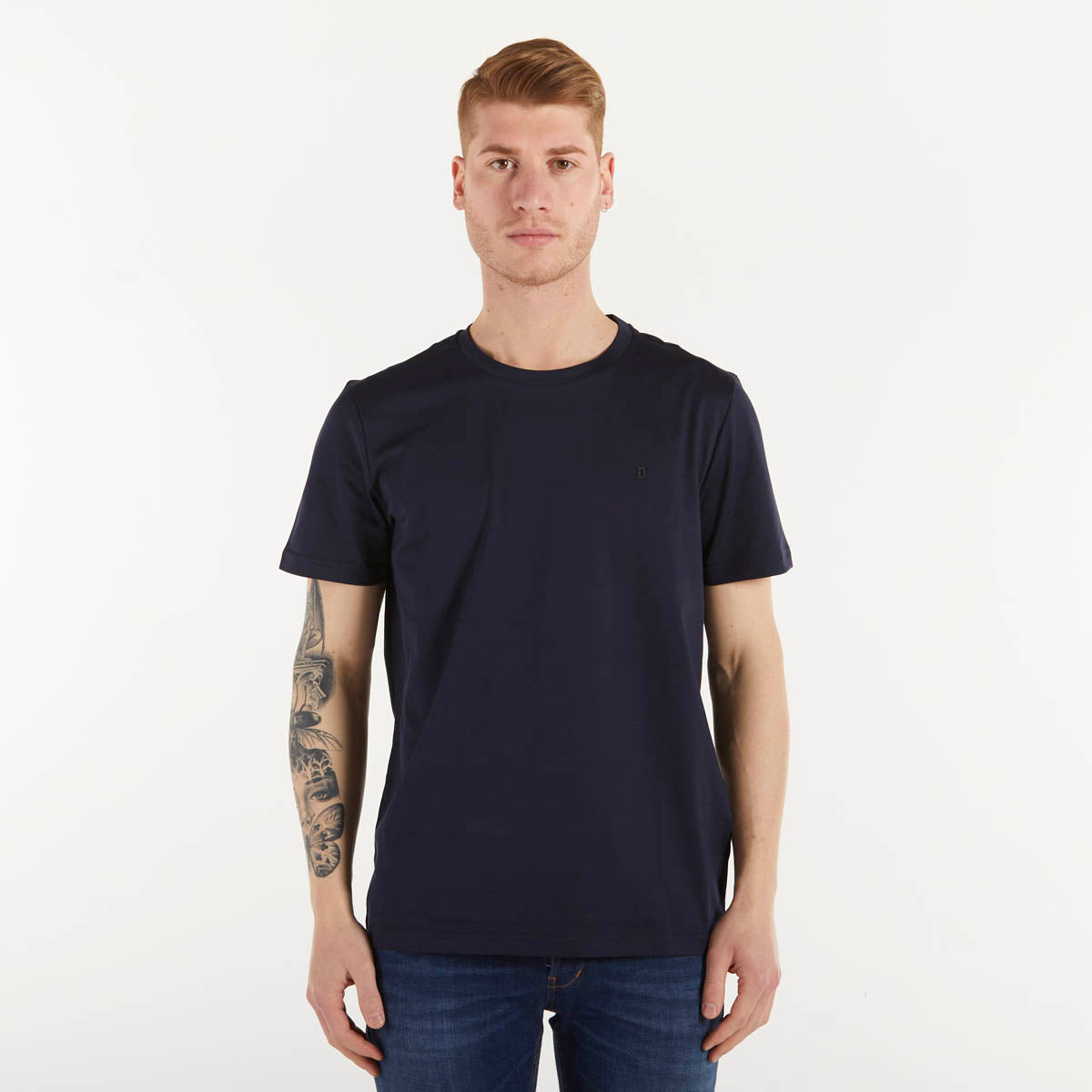 DONDUP t-shirt blu logo