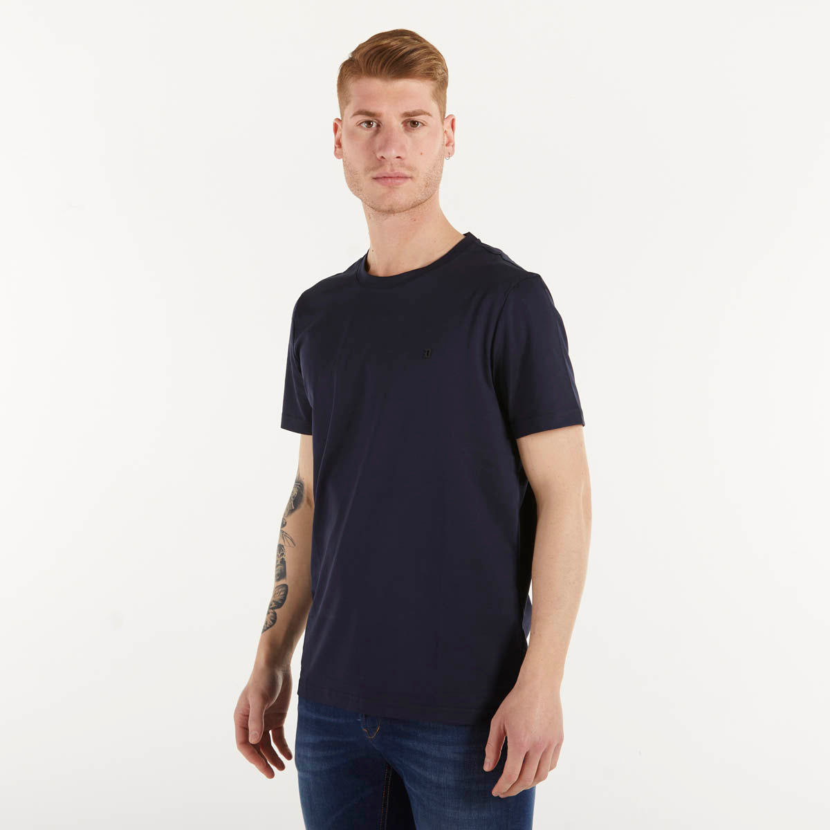 DONDUP t-shirt blu logo