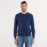 Dondup maglione girocollo tessuto bluette