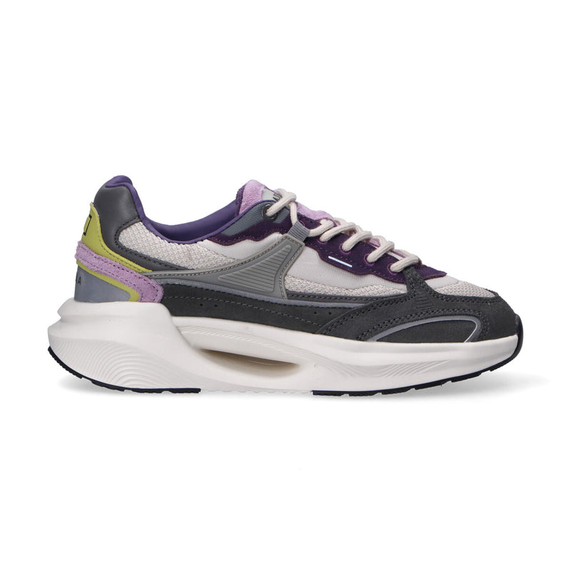 D.A.T.E. sneaker vela viola grigia