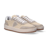 Philippe Model sneaker Nice pelle bianco beige