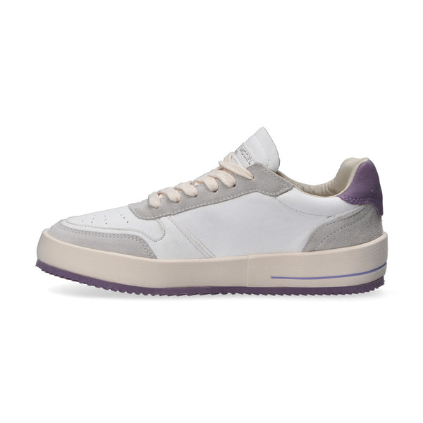 Philippe Model sneaker Nice pelle bianco lilla