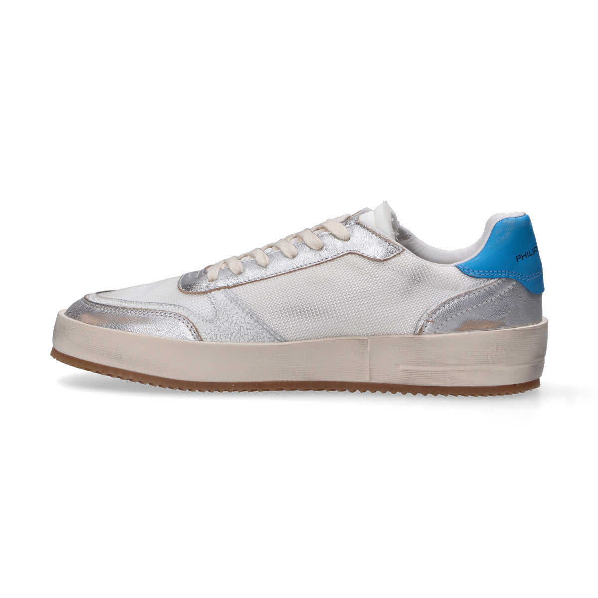 Philippe Model sneaker Nice argento azzurra