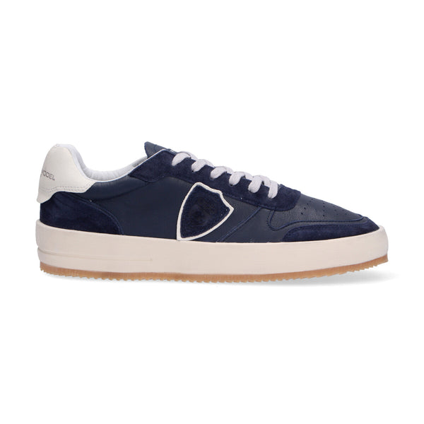 Philippe Model sneaker Nice pelle blu