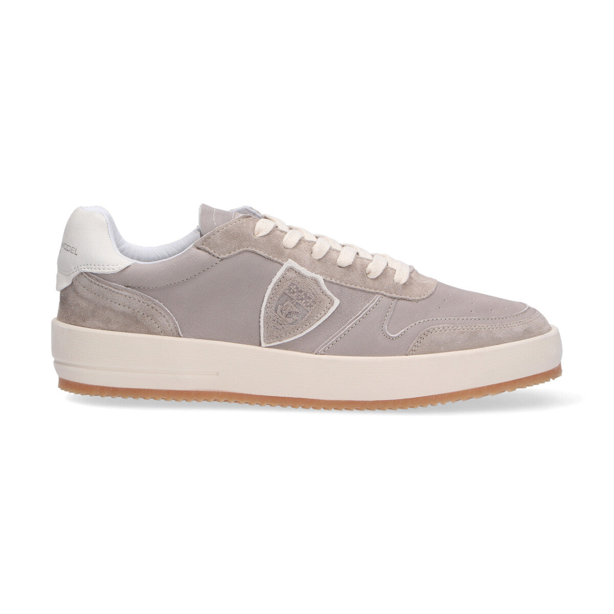 Philippe model sneaker nice pelle bianco grigio