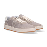 Philippe model sneaker nice pelle bianco grigio