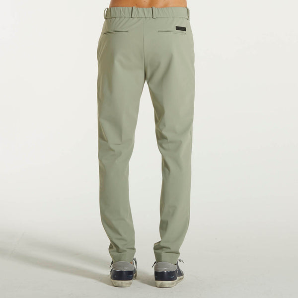 RRD pantalone chino in tessuto tecnico verde