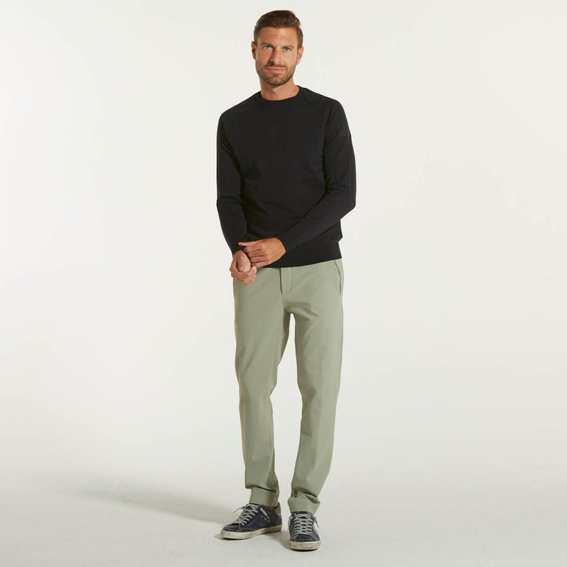 RRD pantalone chino in tessuto tecnico verde