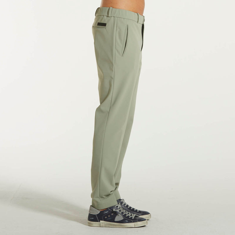 RRD pantalone chino in tessuto tecnico verde