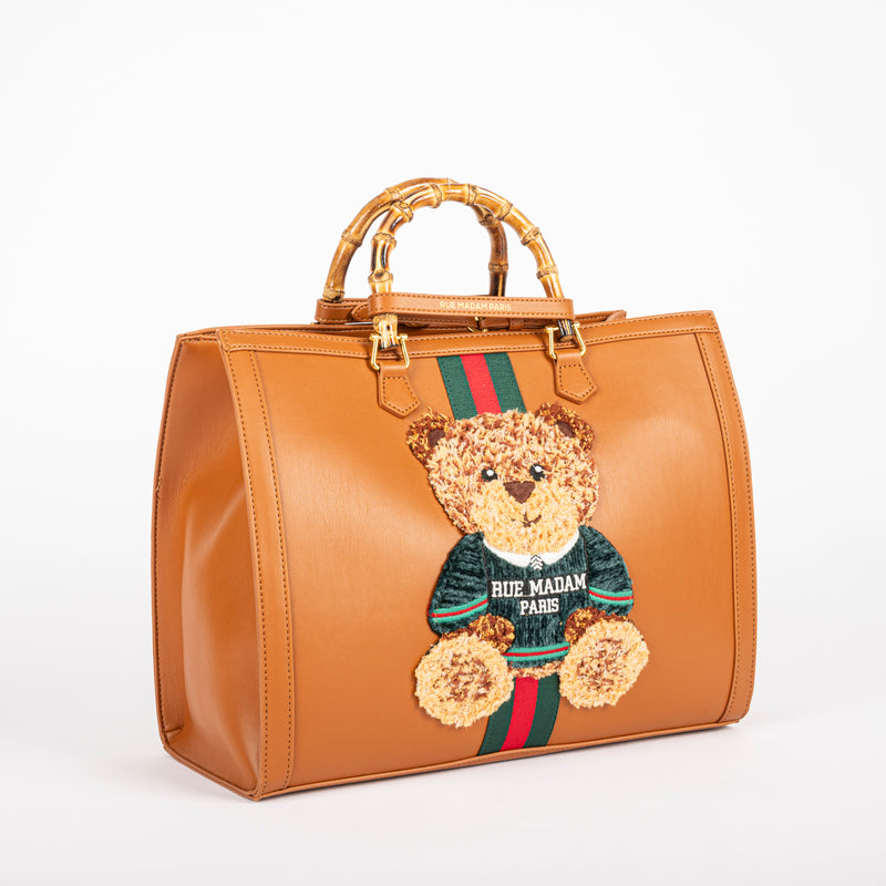 Rue Madam Borsa A Mano Color Cognac