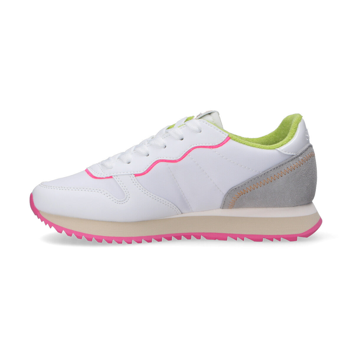 SUN68 sneaker Stargirl Fluo Details bianca