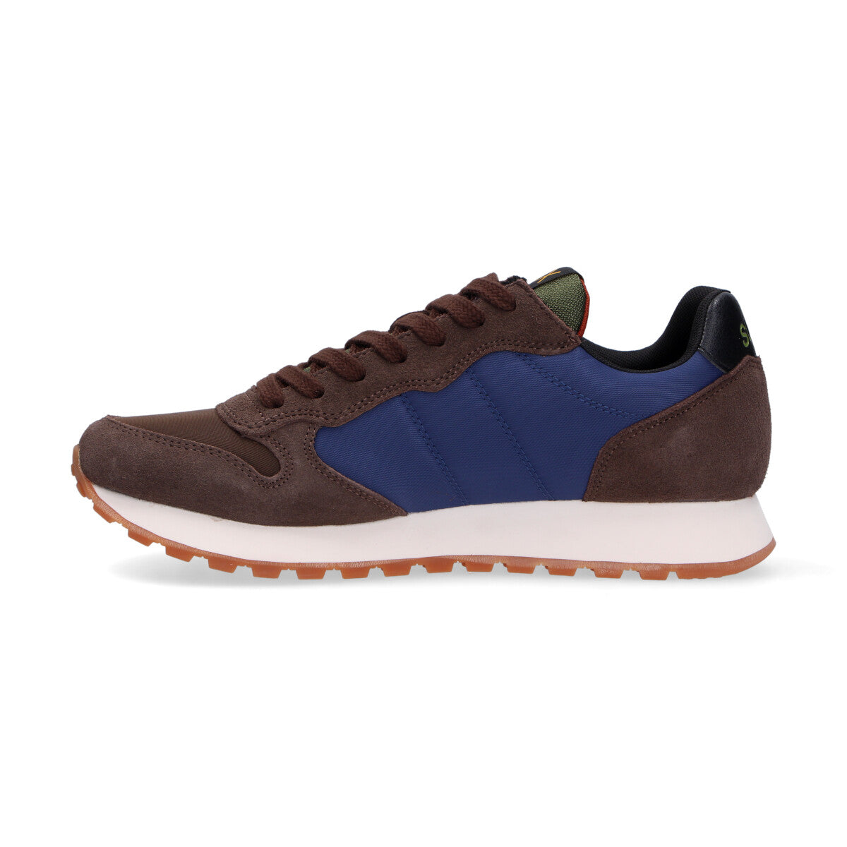 Sun68 sneaker jaki bicolor marrone blu