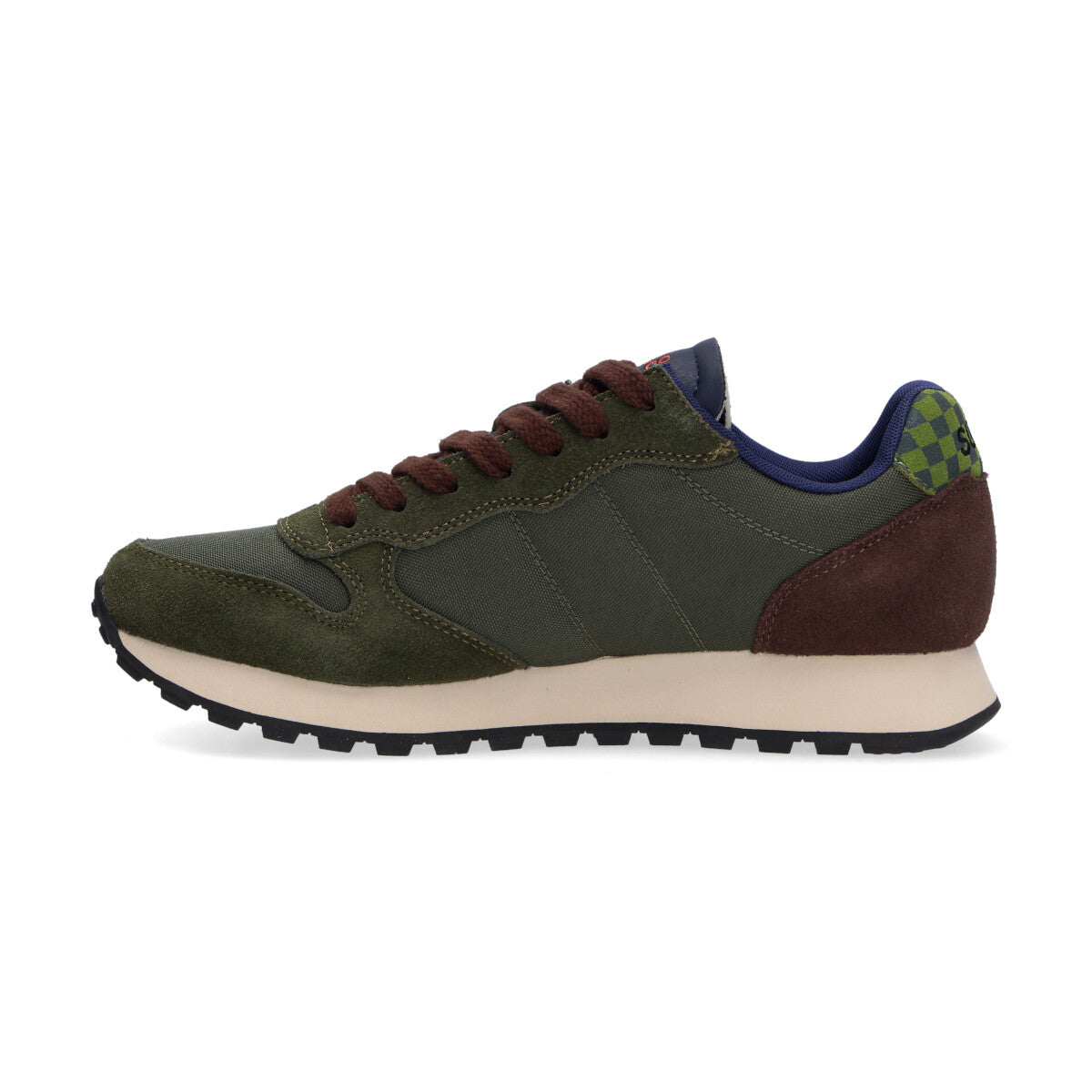 Sun68 sneaker Jaki Winter verde marrone