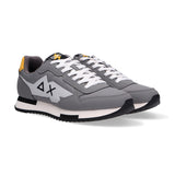 Sun68 sneaker niki solid grigio giallo