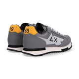 Sun68 sneaker niki solid grigio giallo