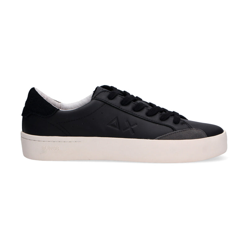 Sun68 sneaker street leather nera