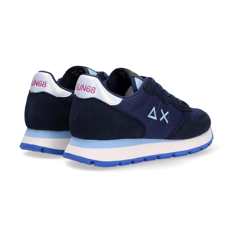 Sun68 sneaker ally solid blu celeste