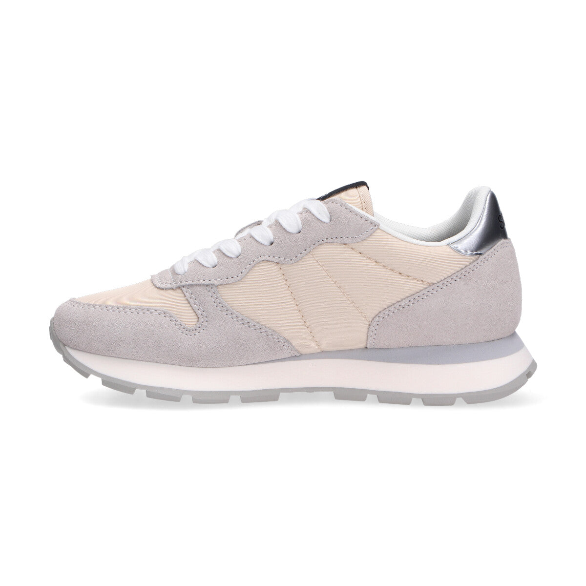 Sun68 sneaker ally gold silver bianco panna